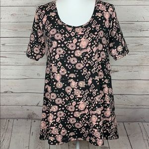 LulaRoe Floral Print Dress Top